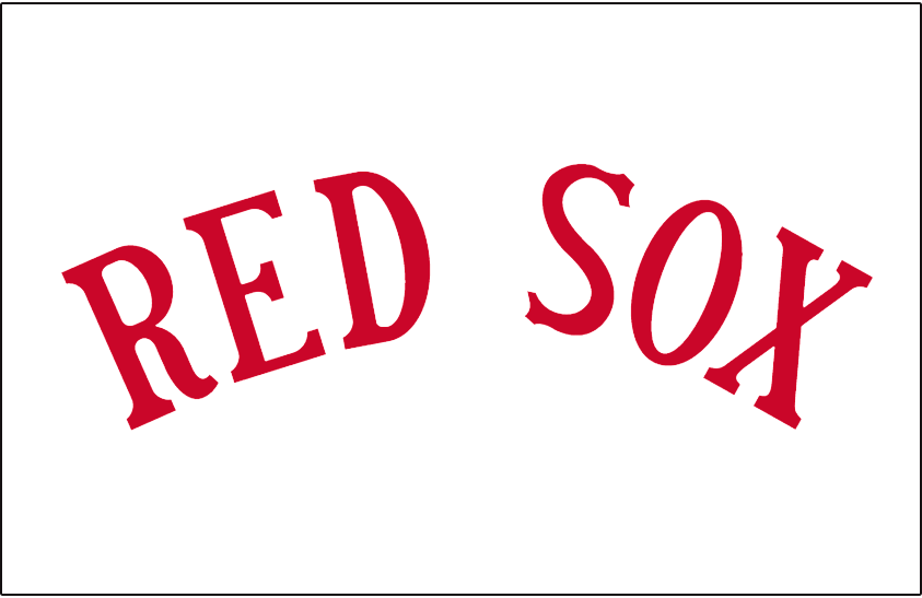 Boston Red Sox 1935 Jersey Logo fabric transfer version 2
